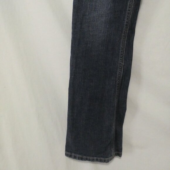 AEROPOSTALE - Railey Skinny Flare - Curvy | size 7/8 long | Faded Blue Denim - Picture 8 of 16